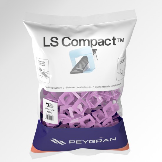 LS Compact - Clip 1.5mm (1/16") 500-Pack